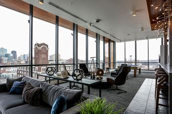 Clubhouse/resident lounge with panoramic views